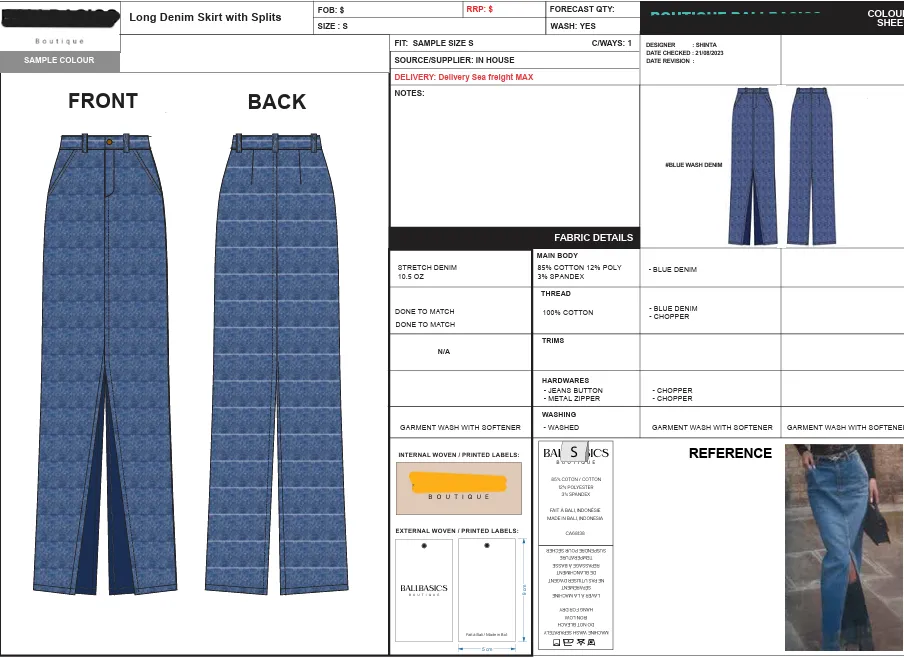 Tech Sheet vs. Tech Pack